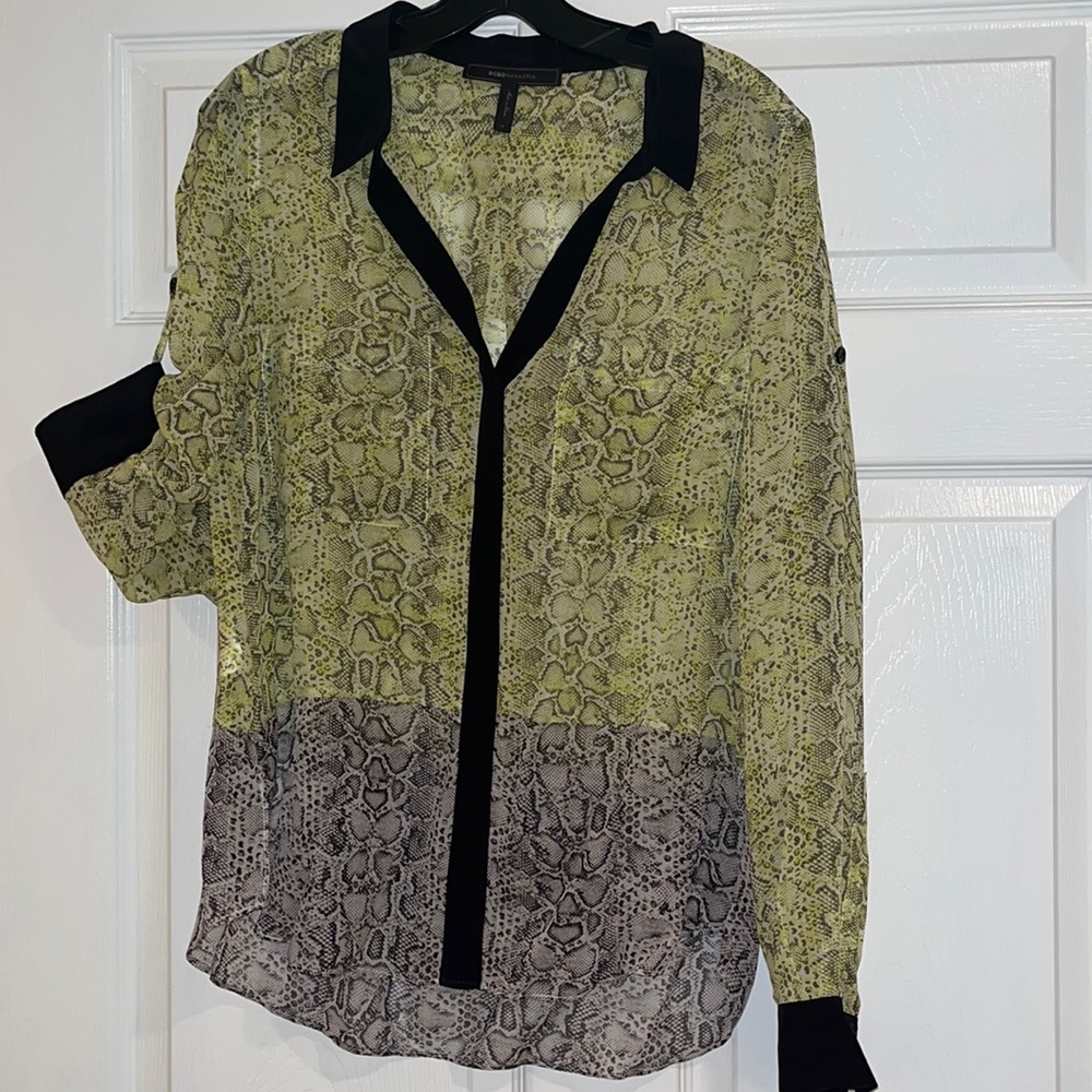 BCBGMAXAZRIA “SADIE” Blouse